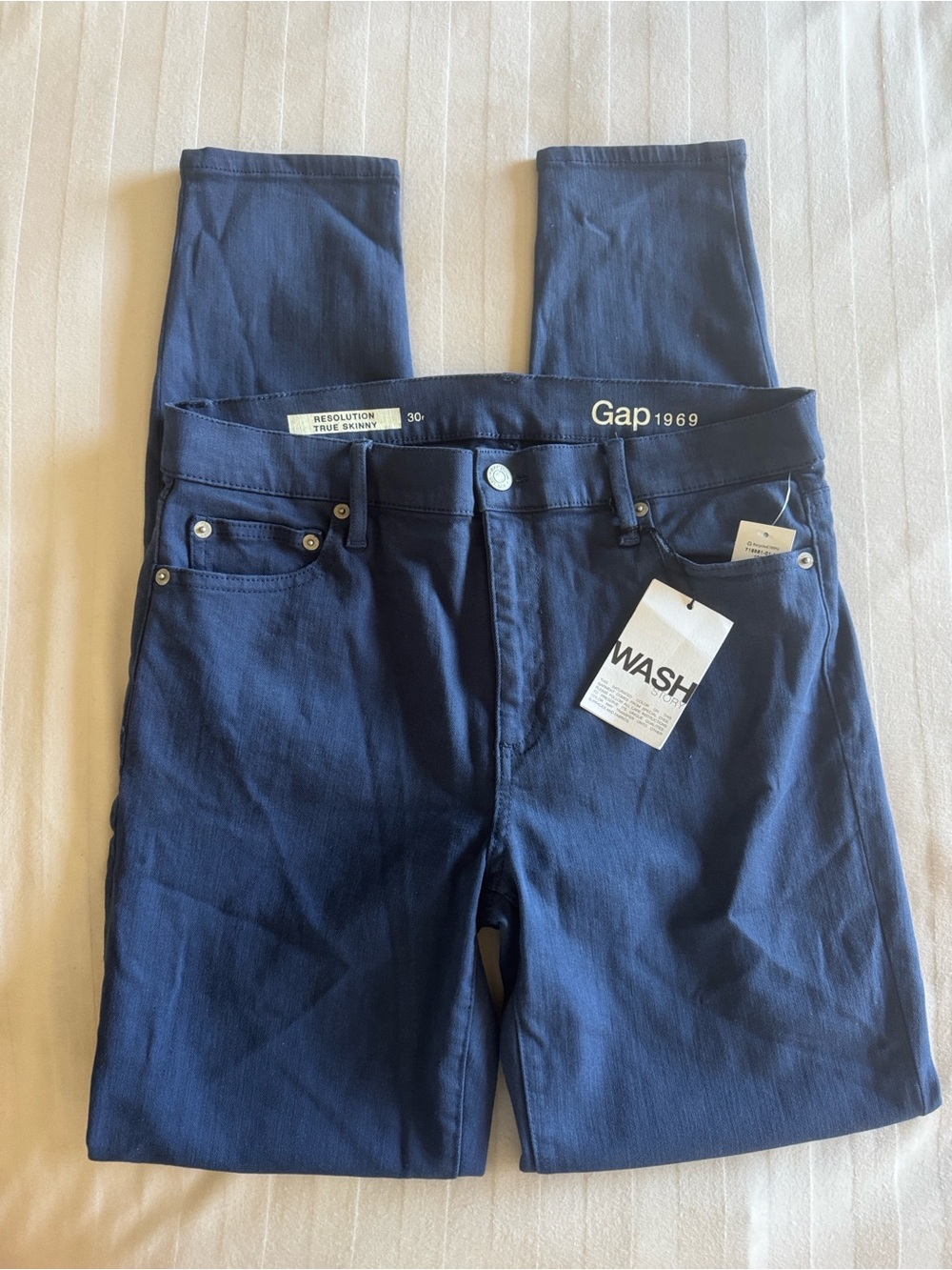 Gap 1969 Resolution True Skinny Navy size 30r / 10 Reg